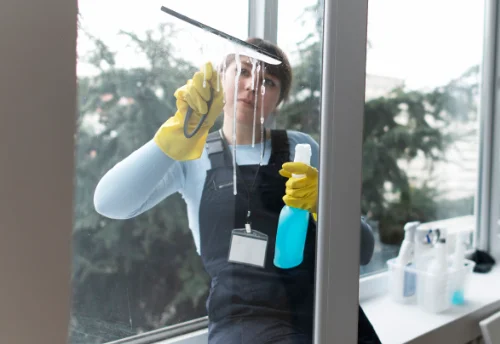 Nettoyage de vitres intérieures et extérieures à Voulême